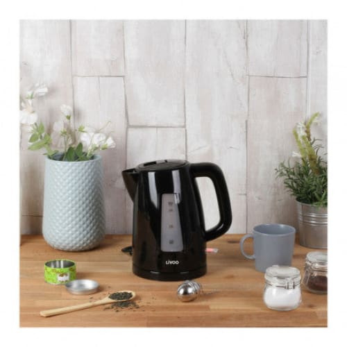 Bouilloire électrique LIVOO 2200 W Noir (DOD184N) Bouilloire électrique LIVOO 2200 W Noir (DOD184N)